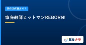 家庭教師ヒットマンREBORN!｜原作は何巻まで？
